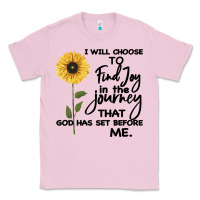 Bubblegum Pink I Will Choose To Find Joy In The Journey That God Classic Tee - Bettercallsaul