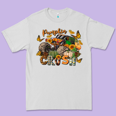 Pumpkin Crush Truck Premium Tee Designed By Lillyallendesigns