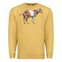 Antique Gold Nubian Goat Premium Sweatshirt - LillyAllenDesigns