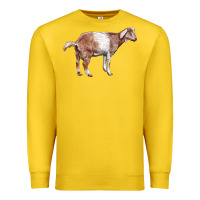 Lemon Nubian Goat Premium Sweatshirt - LillyAllenDesigns