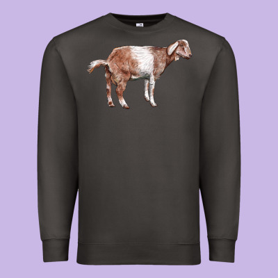 Nubian Goat Premium Sweatshirt Designed By Lillyallendesigns