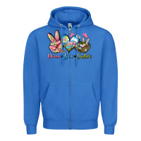 True Royal Peace love Easter Zipper Hoodie - LillyAllenDesigns