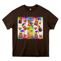 Chocolate Brown Western Human LGBTQ+ Tumbler Heavy Core Tee - BundleAndBundleShop