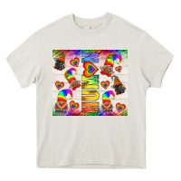 Cream Western Human LGBTQ+ Tumbler Heavy Core Tee - BundleAndBundleShop