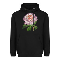 Black belinda's blush rose Heavyweight Hoodie - LillyAllenDesigns