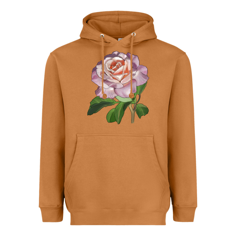 Belinda's Blush Rose Heavyweight Hoodie by LillyAllenDesigns | Teevron