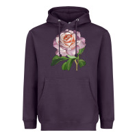 Plum belinda's blush rose Heavyweight Hoodie - LillyAllenDesigns