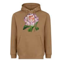 Toasted Coconut belinda's blush rose Heavyweight Hoodie - LillyAllenDesigns