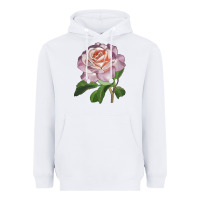 White belinda's blush rose Heavyweight Hoodie - LillyAllenDesigns