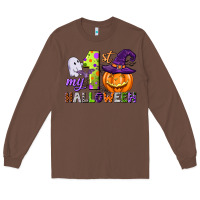 Chestnut my first halloween Long Sleeve Tee - CowGirlArtShop