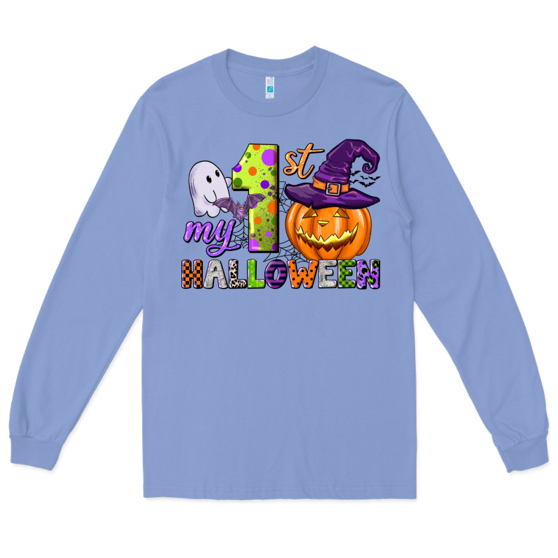 My First Halloween Long Sleeve Tee by CowGirlArtShop | Teevron