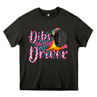 Asphalt dibs on the driver Heavy Core Tee - JahusDesignShop