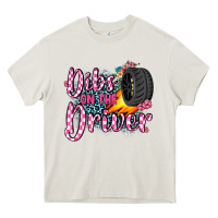 Cream dibs on the driver Heavy Core Tee - JahusDesignShop