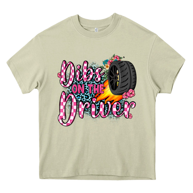 Dibs On The Driver Heavy Core Tee by JahusDesignShop | Teevron