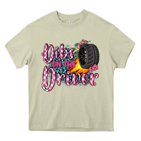 Mossy dibs on the driver Heavy Core Tee - JahusDesignShop