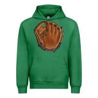 Emerald baseball glove Urban Hoodie - BarkalooDesign