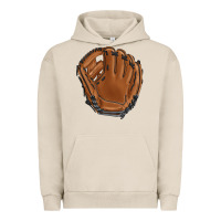 Pigment French Oak baseball glove Urban Hoodie - BarkalooDesign