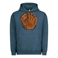 Pigment Midnight Navy baseball glove Urban Hoodie - BarkalooDesign