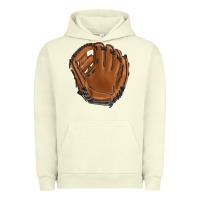 Pigment Pistachio baseball glove Urban Hoodie - BarkalooDesign