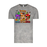 Cloud Rock Happy Hallothanksmas teeth Vintage Tee - texasbilliewilder