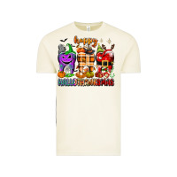 Vintage Arctic Happy Hallothanksmas teeth Vintage Tee - texasbilliewilder