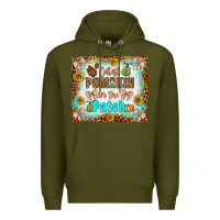 Army Green cutest pumpkin in the patch Premium Hoodie - BundleAndBundleShop