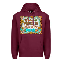 Burgundy cutest pumpkin in the patch Premium Hoodie - BundleAndBundleShop