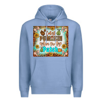 Colony Blue cutest pumpkin in the patch Premium Hoodie - BundleAndBundleShop