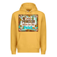 Mustard cutest pumpkin in the patch Premium Hoodie - BundleAndBundleShop