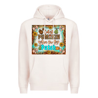 Pale Pink cutest pumpkin in the patch Premium Hoodie - BundleAndBundleShop