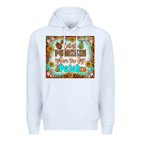 White cutest pumpkin in the patch Premium Hoodie - BundleAndBundleShop