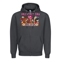 Smoke valentines day heifers Zipper Hoodie - CowhideDigitalArt