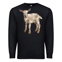 Black Baby Saanen Goat Premium Sweatshirt - LillyAllenDesigns