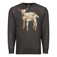 Smoke Baby Saanen Goat Premium Sweatshirt - LillyAllenDesigns