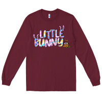 Burgundy easter little bunny Long Sleeve Tee - Jasminsmagicworld