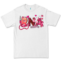 White rna breast cancer registered nurse assistant Premium Tee - LillyAllenDesigns