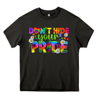 Asphalt LGBTQ+ Don't Hide Your Pride Heavy Core Tee - BundleAndBundleShop