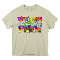 Mossy LGBTQ+ Don't Hide Your Pride Heavy Core Tee - BundleAndBundleShop