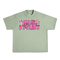 Oil Green Breast Cancer hair stylist Urban Heavy Tee - texasbilliewilder