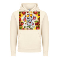 Vintage Artic sweet summer cute elephant Vintage Hoodie - TumblerDesignByShophia