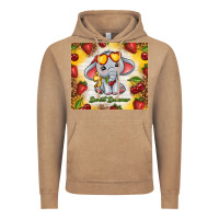 Vintage Coffee sweet summer cute elephant Vintage Hoodie - TumblerDesignByShophia