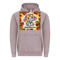 Vintage Zinc sweet summer cute elephant Vintage Hoodie - TumblerDesignByShophia
