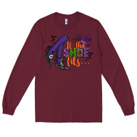 Burgundy if the shoe fits Long Sleeve Tee - CowGirlArtShop