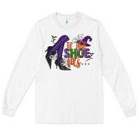 White if the shoe fits Long Sleeve Tee - CowGirlArtShop