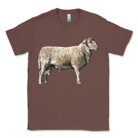 Chestnut katahdin sheep Classic Tee - LillyAllenDesigns