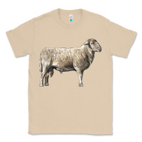 Mushroom katahdin sheep Classic Tee - LillyAllenDesigns