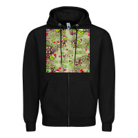 Black The Grinch Seamless Zipper Hoodie - CowhideDigitalArt