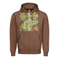 Chestnut The Grinch Seamless Zipper Hoodie - CowhideDigitalArt