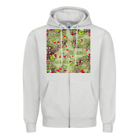 Dove Grey The Grinch Seamless Zipper Hoodie - CowhideDigitalArt