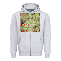 Heather Grey The Grinch Seamless Zipper Hoodie - CowhideDigitalArt